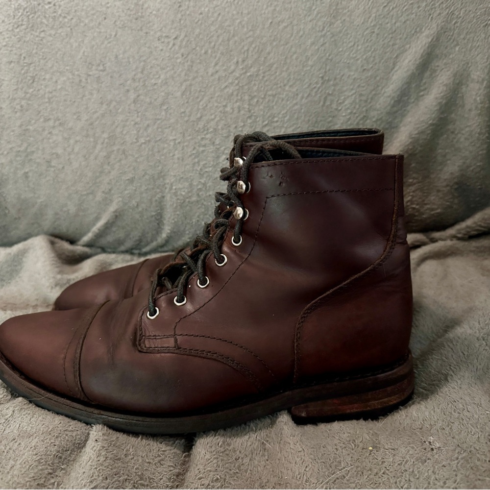 Thursday Boot Company Tobacco Leather Captain Boots